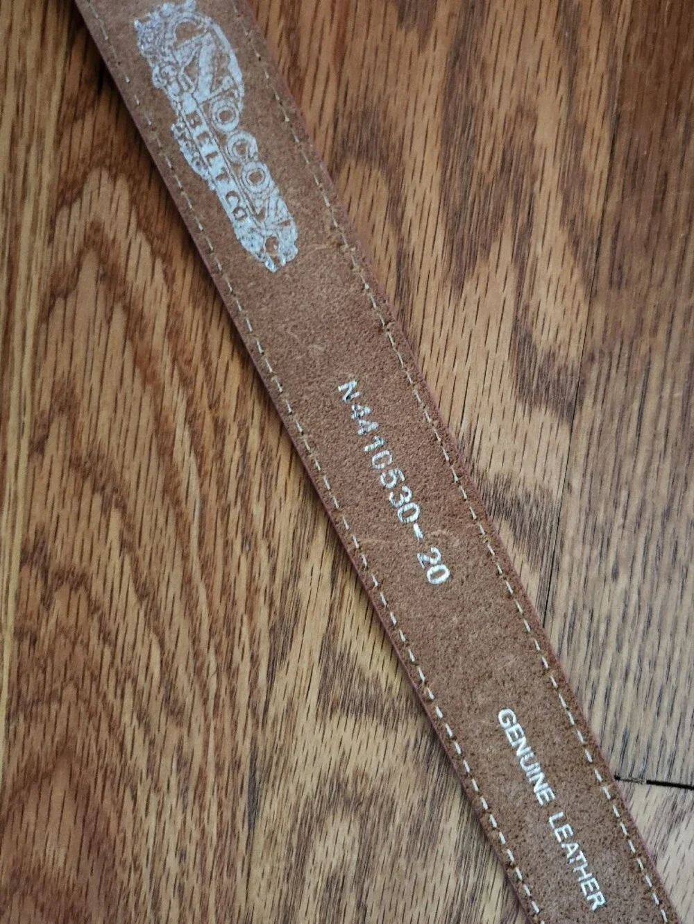 Nocona Pink Leather Girls Belt with Gold Horse Head Buckle